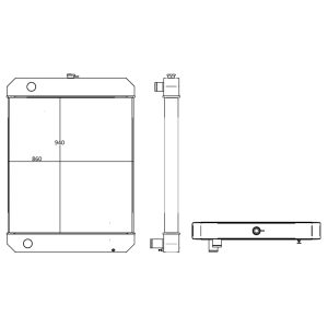 Caterpillar Radiator 1132923 – 330 L