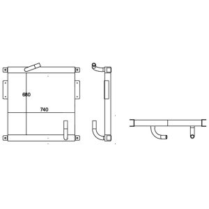 Caterpillar Oil Cooler 1189954 – 320BL