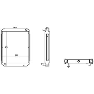 Hyundai Radiator 11N540070 – R160LC-7