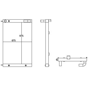 Hyundai Oil Cooler 11N643031 – RX225LC-7