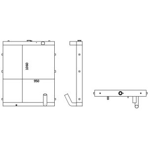 Hyundai Radiator 11NA43540 – R320LC-7