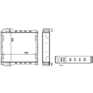 JCB Radiator 128/G1543 – 3CX (2011)