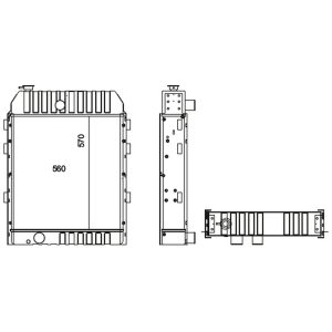 Caterpillar Radiator 1403634 – 416 C