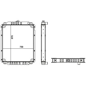 Caterpillar Radiator 1415722 – 320 B