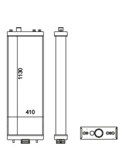 Komatsu Radiator 17A0341111 – D155A-6