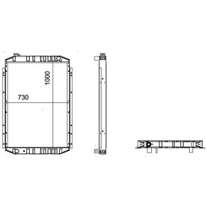 Komatsu Radiator 2060371111 – PC220-7