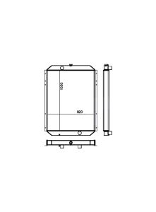 Komatsu Radiator 2070371110 – PC 300-7/7AA