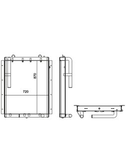 Daewoo Radiator 22029061A02 – SOLAR 200W-V