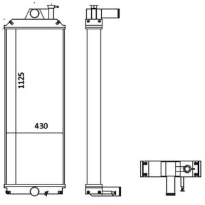Caterpillar Radiator 2302966 – 345C