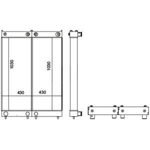 Hitachi Radiator 263J212711 – ZW 310