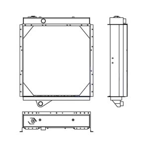 Caterpillar Radiator 2W7919(RADIATOR_ASSEMBLY) – 966-D