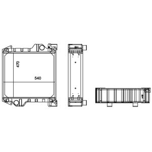 JCB Radiator 332/C8935 – 3CX