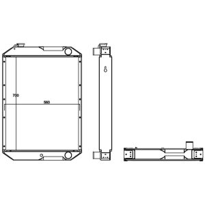 Hitachi Radiator 4239567 – EX 160WD