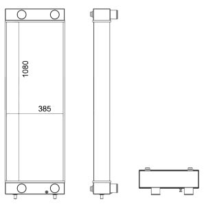 Hitachi Radiator 4654973 – 650 LC-3