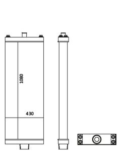 Hitachi Radiator 4655044 – ZAXIS 850-3