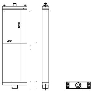 Hitachi Radiator 4682424 – EX 1200-6