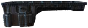 Mercedes AROX OIL SUMP (4710105613)