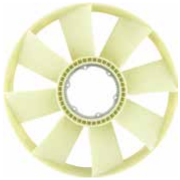 Renault MAGNUM E-TECH FAN BLADE (501 0315 925)