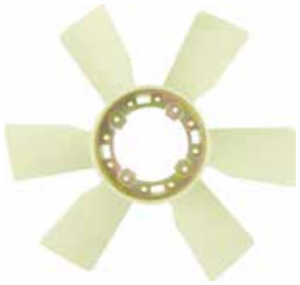 Isuzu 6 TON (IR) FAN BLADE (5136620121)