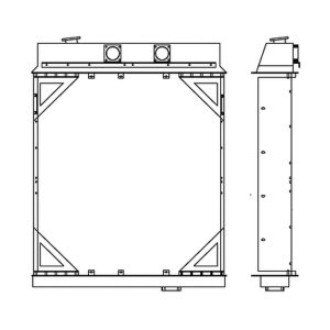 Caterpillar Radiator 7W2847(RADIATOR_ASSEMBLY) – D9N
