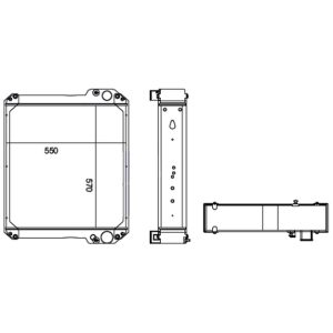 Case IH Radiator 87410096 – 580 SM