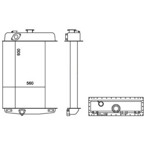 Caterpillar Radiator – 955L