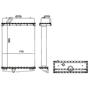 Caterpillar Radiator – 955 K