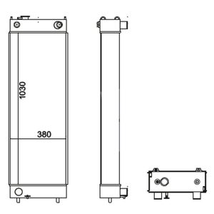 Daewoo Radiator – DOOSAN DX 420 (08)