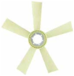 Generator FAN BLADE – 5 WINGS (6 HOLES)