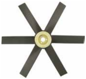 Generator FAN BLADE – 6 WINGS (3 HOLES)