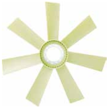 Generator FAN BLADE - 7 WINGS (3)