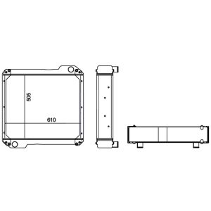 JCB Radiator – 3CX