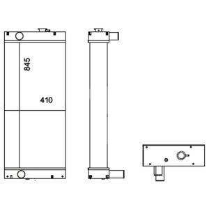 JCB Radiator – JS 290 LC