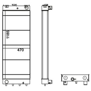 Komatsu Radiator – PC 550 LC-7