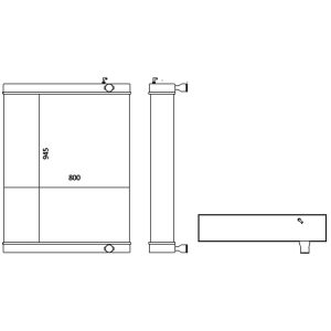 Volvo Radiator VOE4775490 – L120B