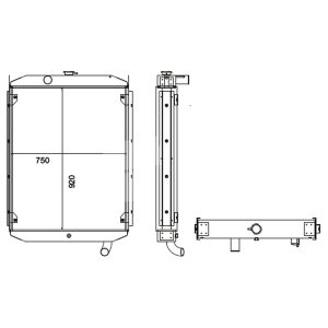 Volvo Radiator – L120 (OLD MODEL)